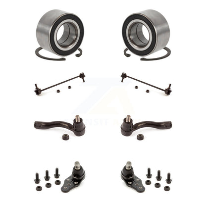 Kit de liaison de biellette de direction extérieure de rotule inférieure de roulement avant (8 pièces) pour Chevrolet Optra