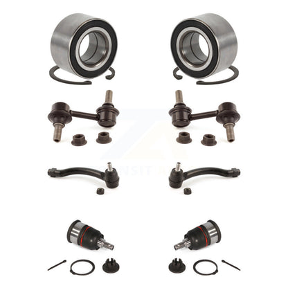 Kit de biellette de direction et de liaison extérieure de rotule inférieure de roulement avant (8 pièces) pour Acura T 07-08