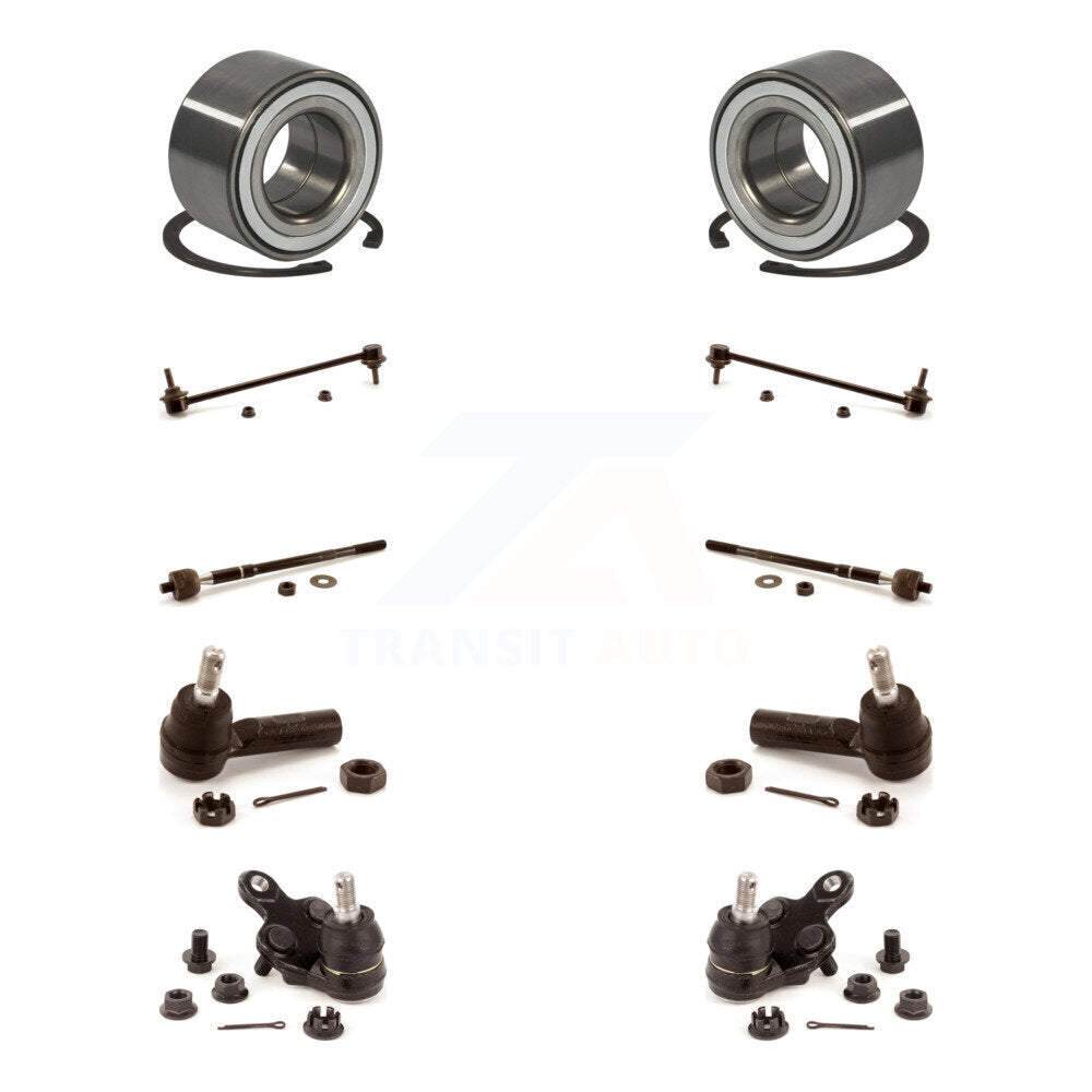 Kit de biellette de direction intérieure et extérieure de rotule inférieure de roulement avant pour Toyota Sienna