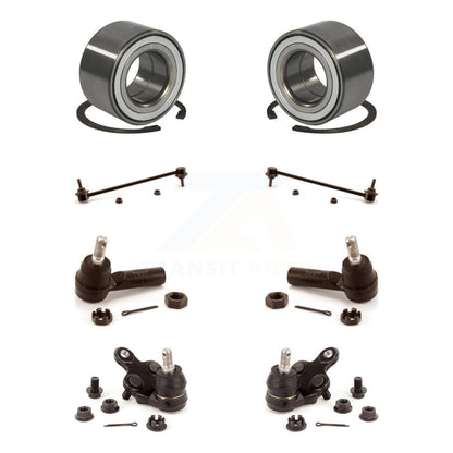 Kit de biellette de direction et de liaison extérieure de rotule inférieure de roulement avant (8 pièces) pour Toyota Sienna