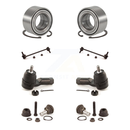 Kit de liaison de biellette de direction extérieure de rotule inférieure de roulement avant (8 pièces) pour Hyundai Santa F