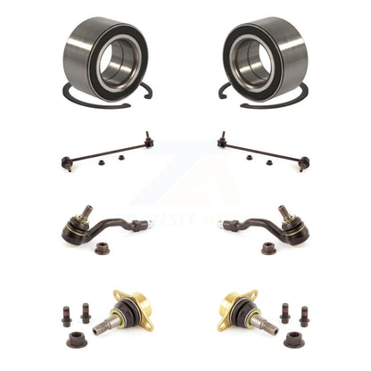 Kit de liaison de barre stabilisatrice de biellette de direction extérieure de rotule inférieure de roulement avant (8 pièces) pour BMW X3
