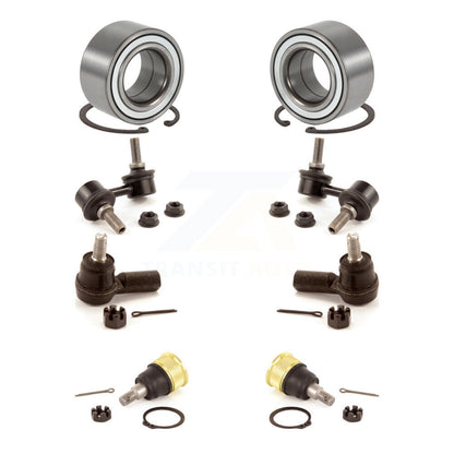 Kit de liaison de biellette de direction extérieure de rotule inférieure de roulement avant (8 pièces) pour Honda Element E