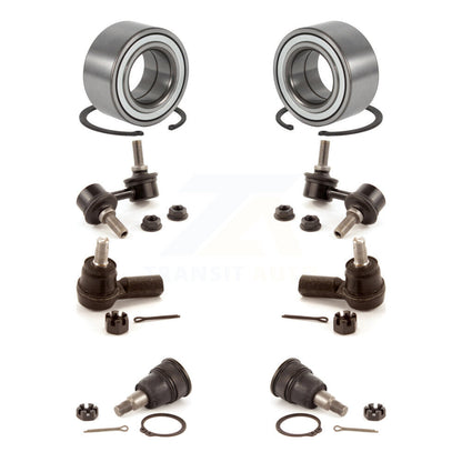 Kit de liaison de biellette de direction extérieure de rotule inférieure de roulement avant (8 pièces) pour Acura RSX 02-04