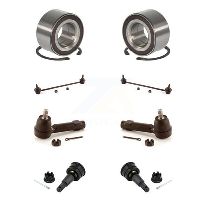 Kit de liaison de biellette de direction extérieure de rotule inférieure de roulement avant (8 pièces) pour Honda Fit 07-08