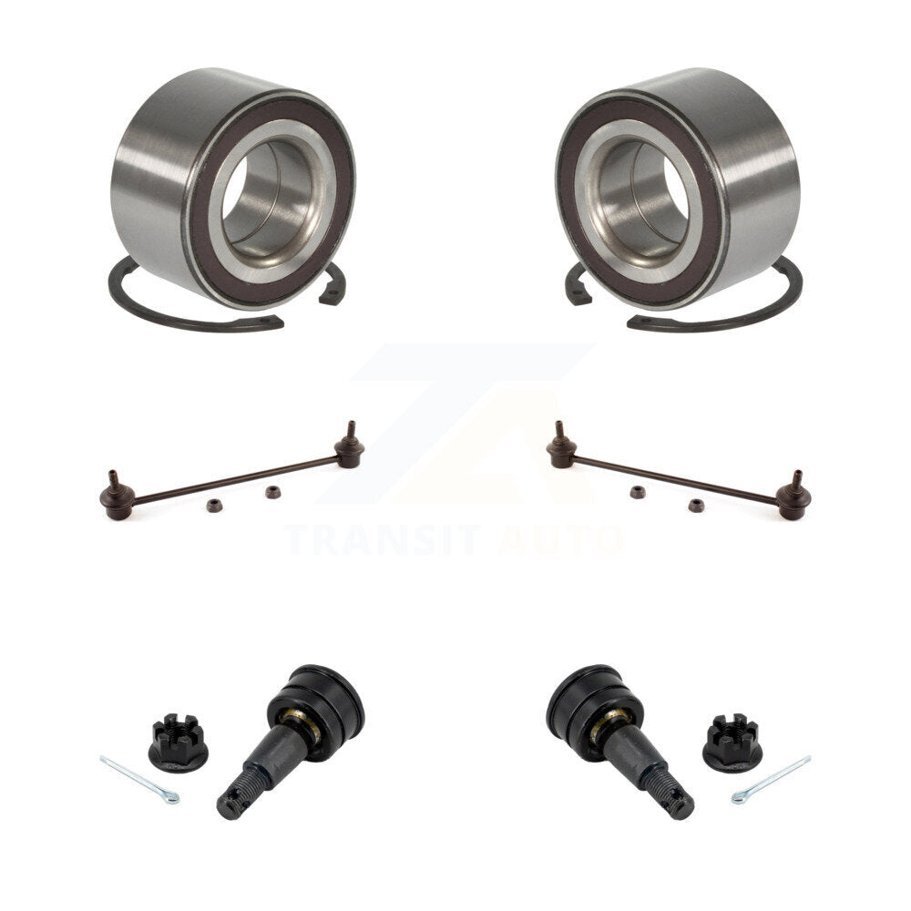 Kit de rotule inférieure de roulement de roue avant et de liaison de barre stabilisatrice pour Honda Fi 2007 – 2008