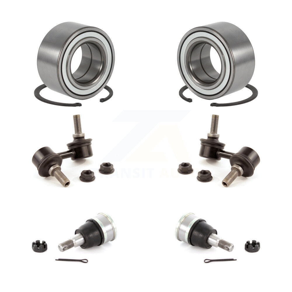 Kit de rotule inférieure de roulement de roue avant et de liaison de barre stabilisatrice pour élément Honda CR-V