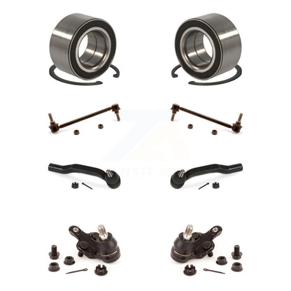 Kit de biellette de direction et de liaison extérieure de rotule inférieure de roulement avant (8 pièces) pour Toyota Sienna
