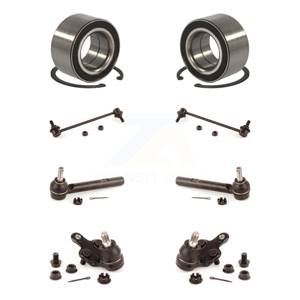 Kit de liaison d'extrémité de biellette de direction extérieure, roulement avant inférieur, Joint à rotule inférieur (8 pièces) pour Lexus RX350