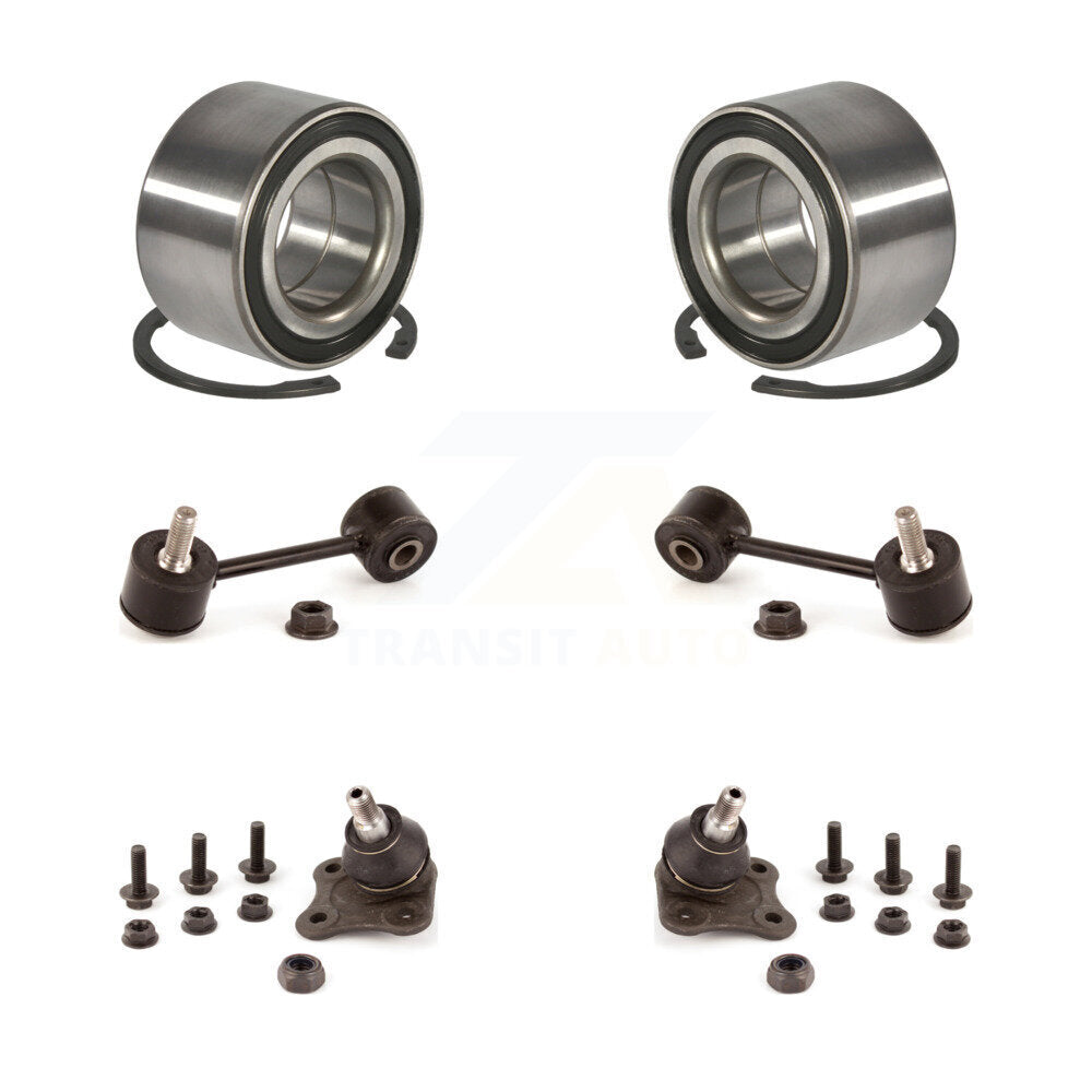 Kit de rotule inférieure et de liaison de roulement de roue avant, pour Volkswagen Jetta Golf Beetl