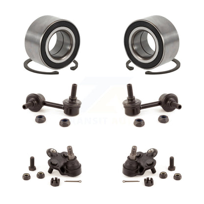 Kit de liaison de barre stabilisatrice de rotule inférieure de roulement avant (6 pièces) pour Honda Civic Acura CS