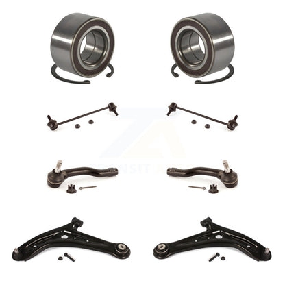 Kit de biellette de direction et de liaison extérieure, bras de commande inférieur à roulement avant (8 pièces) pour Mazda 11-14