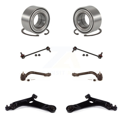 Kit de liaison d'extrémité de biellette de direction extérieure, bras inférieur de roulement avant (8 pièces) pour Hyundai Tucson Kia