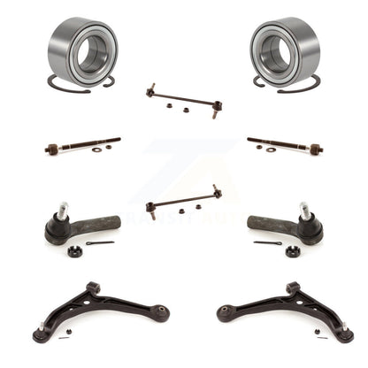 Kit de biellette de direction et de liaison intérieure extérieure de bras inférieur de roulement avant (10 pièces) pour Honda Odyssey