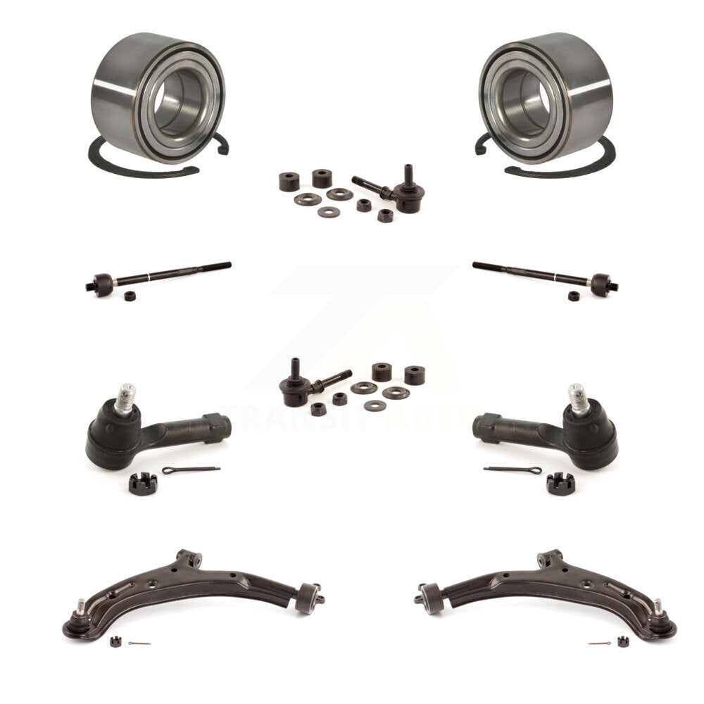 Kit de biellette de direction intérieure et extérieure, bras de commande inférieur, roulement avant, pour Nissan Sentr