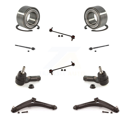 Kit de biellette de direction et de liaison intérieure extérieure de bras inférieur de roulement avant (10 pièces) pour Mitsubishi RV