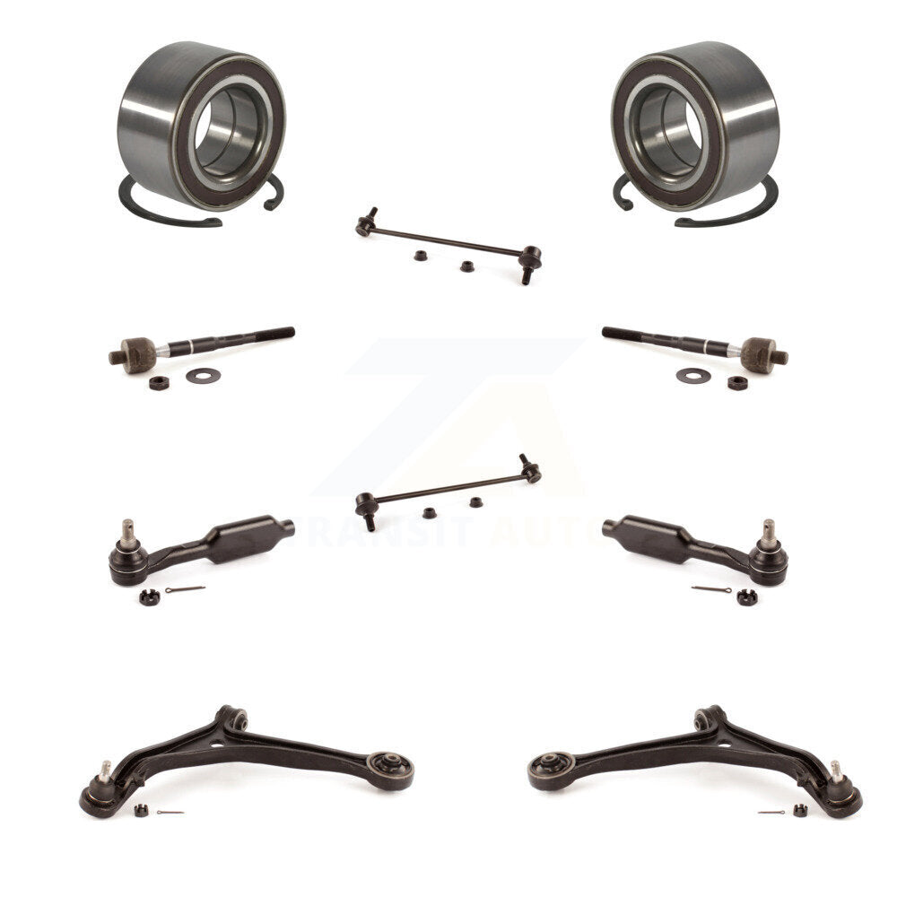 Kit de biellette de direction intérieure et extérieure, bras de commande inférieur, roulement avant, pour Honda Odysse