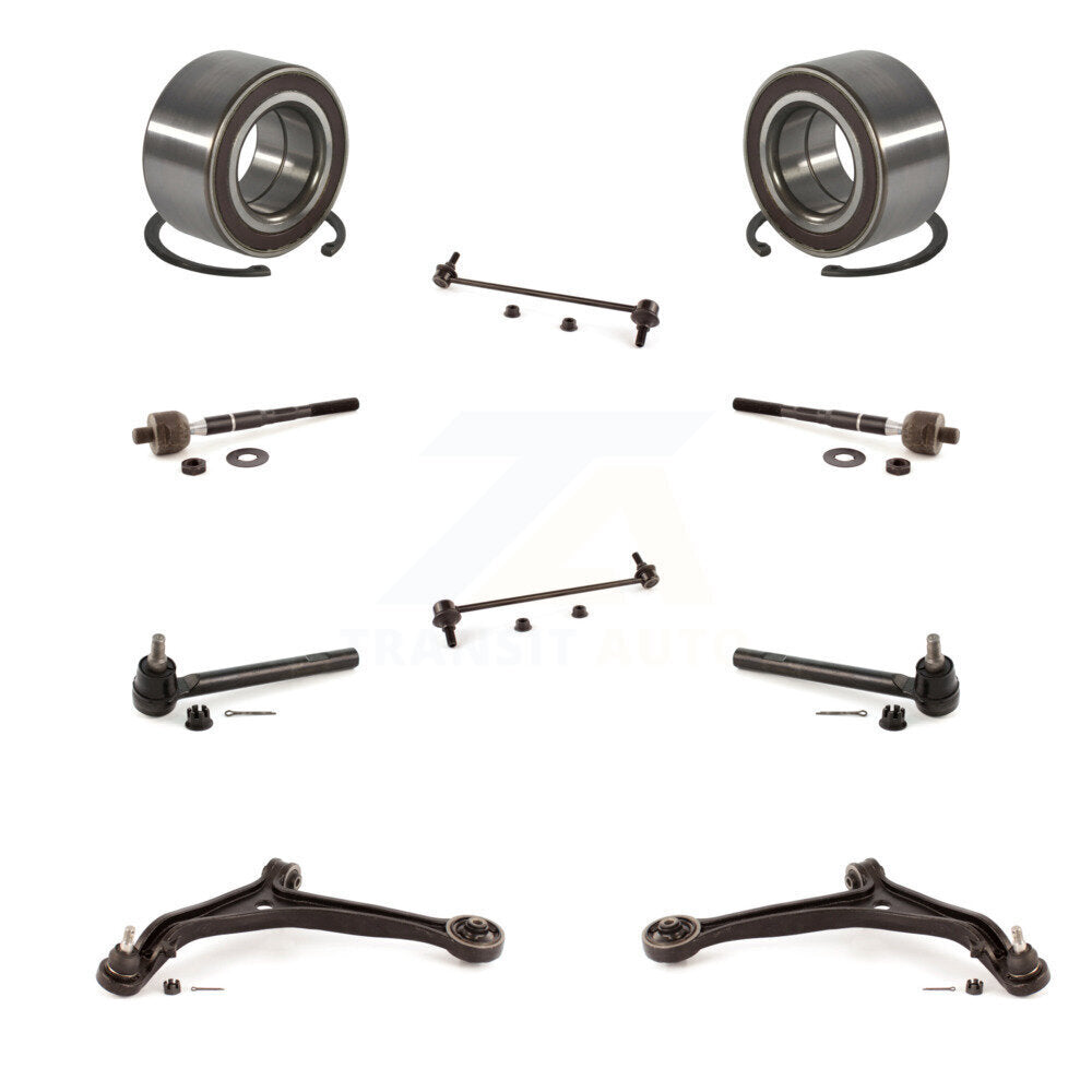 Kit de biellette de direction intérieure et extérieure, bras de commande inférieur, roulement avant, pour Honda Odysse