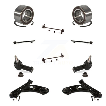 Kit de liaison de biellette de direction intérieure et extérieure de bras inférieur de roulement avant (10 pièces) pour Chevrolet Sonic