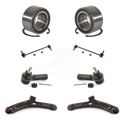 Kit de liaison d'extrémité de biellette de direction extérieure, bras de commande inférieur de roulement avant (8 pièces) pour Suzuki SX4