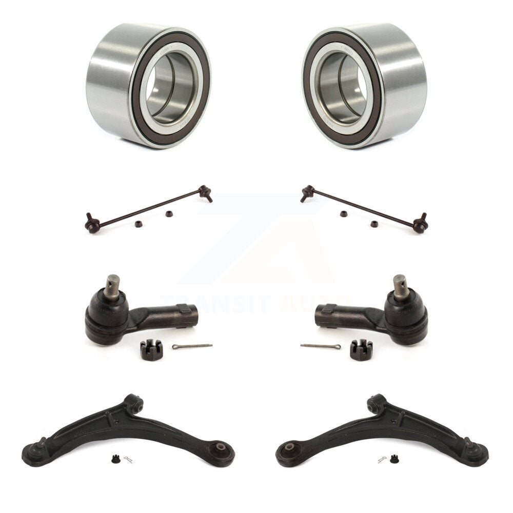 Kit de biellette de direction extérieure et de liaison de bras inférieur de roulement avant (8 pièces) pour Honda Ridgelin 06-14
