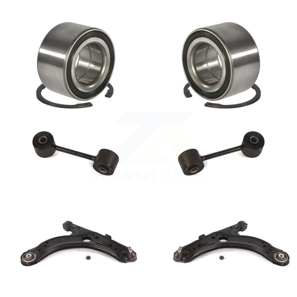 Kit de bras de commande inférieur et de liaison, roulement avant, pour Volkswagen Jetta Golf City Beetl