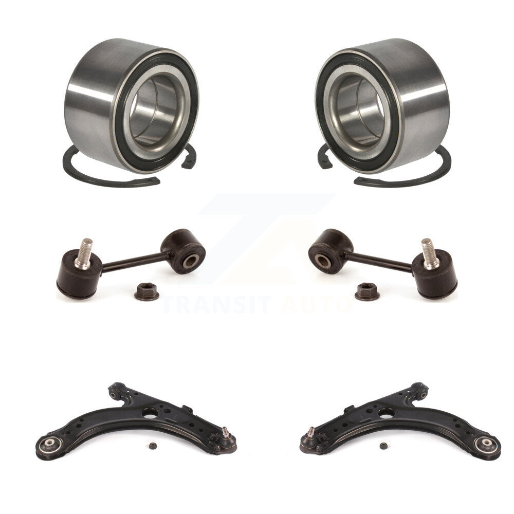 Kit de liaison de bras de commande inférieur, roulement de roue avant, pour Volkswagen Jetta Golf Beetle