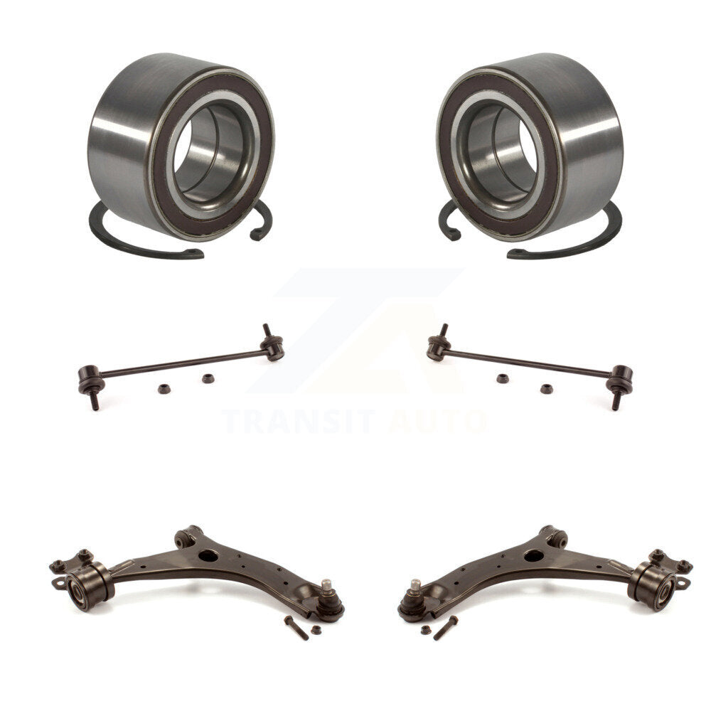 Bras de commande inférieur à roulement avant avec rotule et Kit de liaison pour Mazda 3 5 Spor