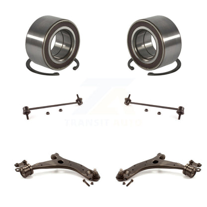 Bras de commande inférieur à roulement avant avec rotule et Kit de liaison pour Mazda 3 5 Spor