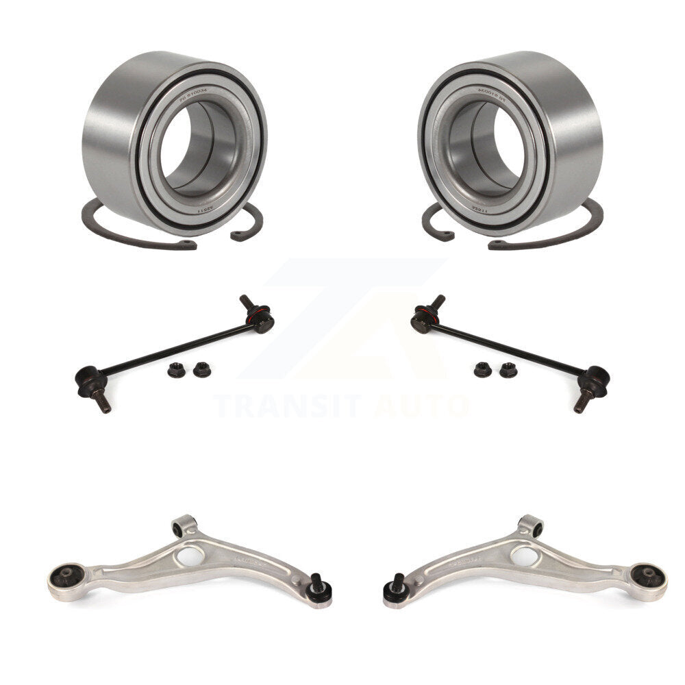 Kit de bras de commande inférieur et de liaison, roulement avant, pour Hyundai Sonata Kia Optima Azer