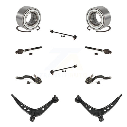 Kit de liaison de biellette de direction intérieure et extérieure de bras inférieur de roulement avant (10 pièces) pour BMW 325xi 330xi