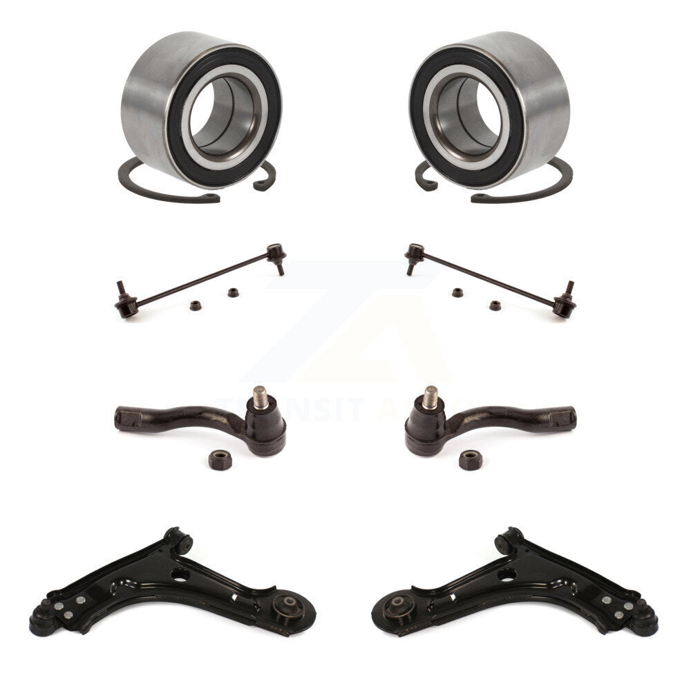 Kit de liaison de biellette de direction extérieure, bras de commande inférieur, roulement avant (8 pièces) pour Chevrolet Optr