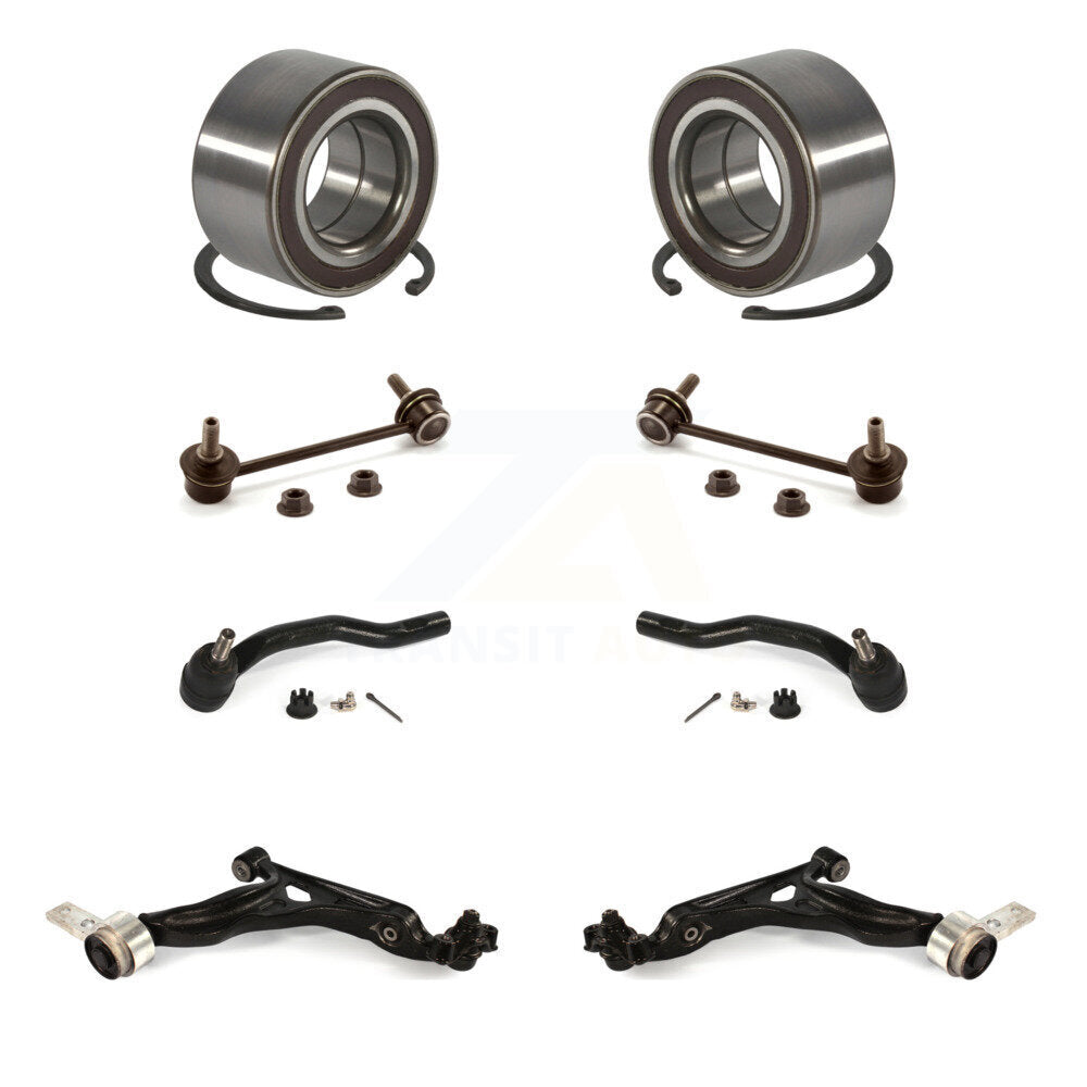 Kit de biellette de direction extérieure et de liaison de bras de commande inférieur de roulement avant (8 pièces) pour Mazda 6 2,5 l