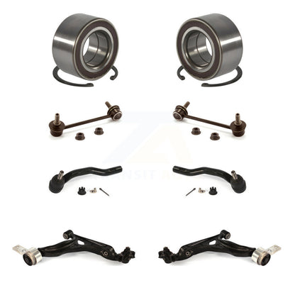 Kit de biellette de direction extérieure et de liaison de bras de commande inférieur de roulement avant (8 pièces) pour Mazda 6 2,5 l