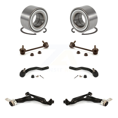 Kit de biellette de direction et de liaison extérieure, bras de commande inférieur, roulement avant (8 pièces) pour Mazda 6 3,7 l