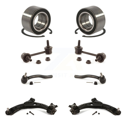 Kit de liaison d'extrémité de biellette de direction extérieure, bras de commande inférieur, roulement avant (8 pièces) pour Mazda CX-7