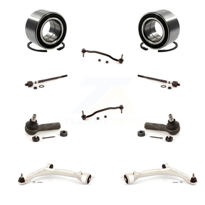 Kit de biellette de direction et de liaison intérieure extérieure de bras inférieur de roulement avant (10 pièces) pour Nissan Altima