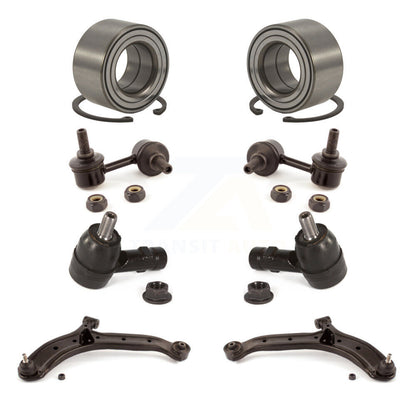 Kit de biellette de direction extérieure et de liaison de bras inférieur de roulement avant (8 pièces) pour Hyundai Accent 00-05