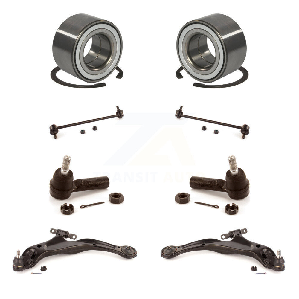 Kit de biellette de direction et de liaison extérieure, bras inférieur de roulement avant (8 pièces) pour Toyota Solara Avalon