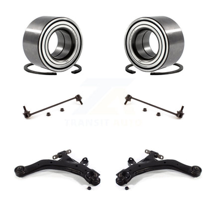 Bras de commande inférieur à roulement avant avec kit de liaison BJ (6 pièces) pour Kia Spectra 2004 1.8
