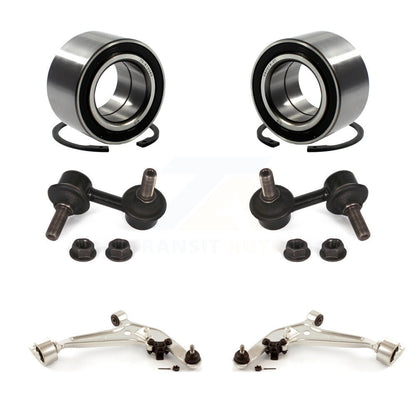 Kit de bras de commande inférieur et de liaison de roulement avant (6 pièces) pour Nissan X-Trail 2005 – 2006