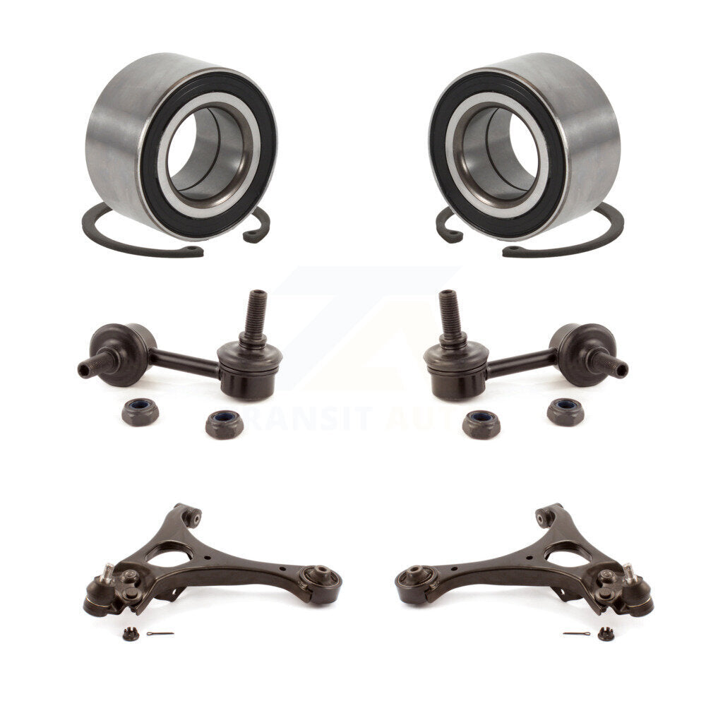 Bras de commande inférieur à roulement avant avec kit BJ et Link (6 pièces) pour Acura CS 2006-2011