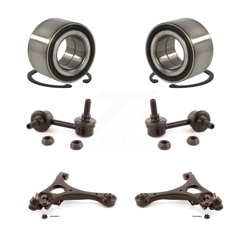 Kit de bras de commande inférieur et de liaison de roulement avant (6 pièces) pour Honda Civic 1.3L 1.8 06-11