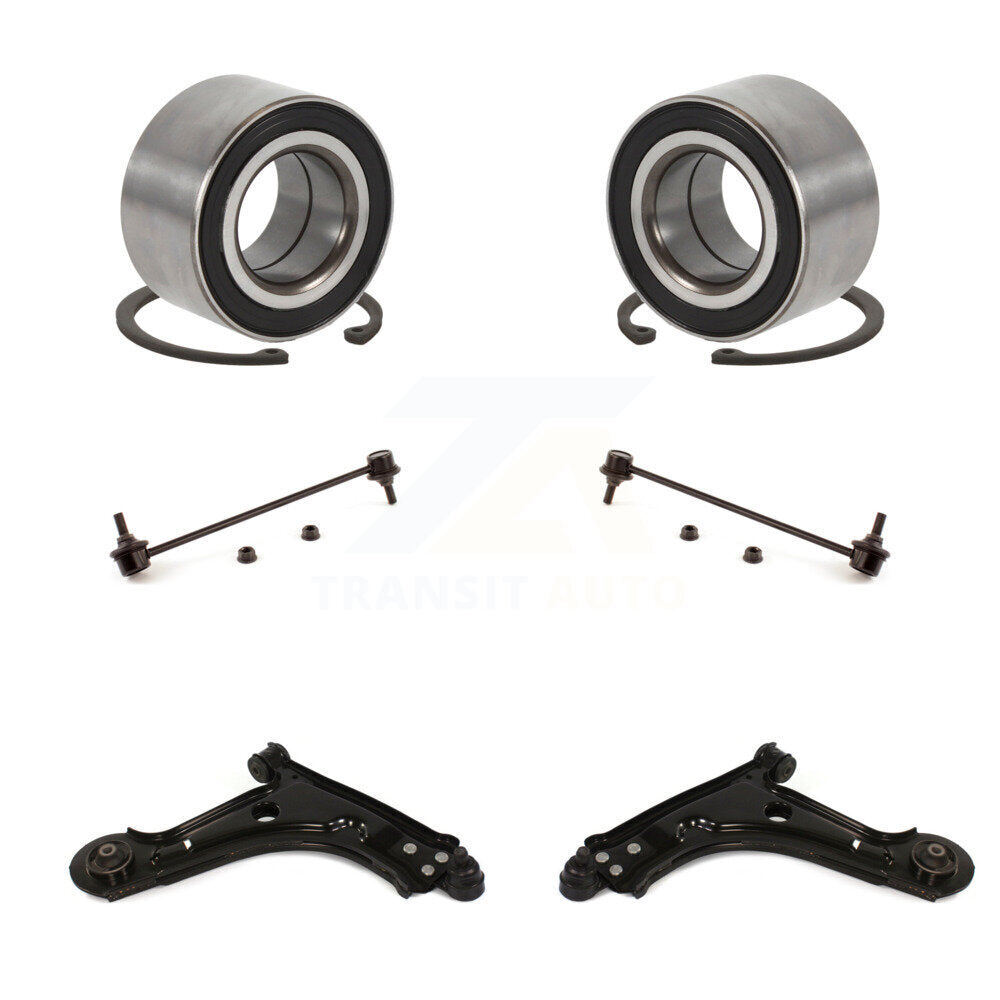Kit de bras de commande inférieur et de liaison de roulement avant (6 pièces) pour Chevrolet Optr 2004 – 2007