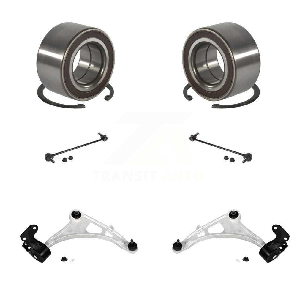 Bras de commande inférieur à roulement avant avec Kit de liaison BJ (6 pièces) pour Honda Pilot Acura MD