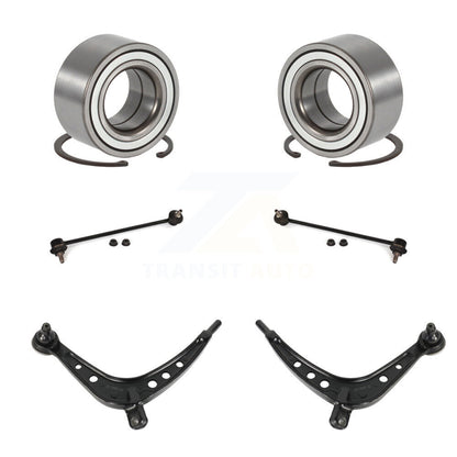 Kit de bras de commande inférieur et de liaison de roulement avant (6 pièces) pour BMW 325xi 330x 2001 – 2005