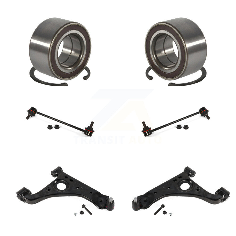Kit de bras de commande et de liaison inférieurs, roulement avant (6 pièces) pour Buick Encore Chevrolet Tra