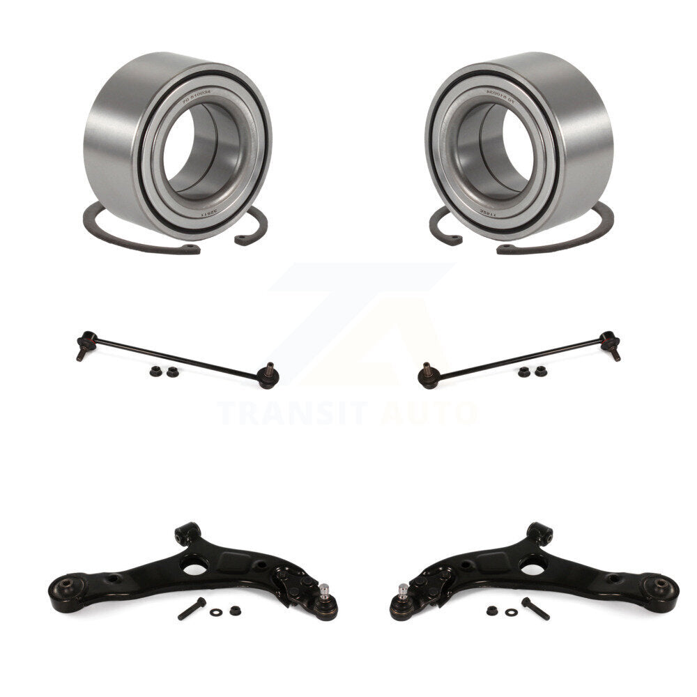 Kit de bras de commande inférieur et de liaison de roulement avant (6 pièces) pour moteur à essence Kia Optima 11-12