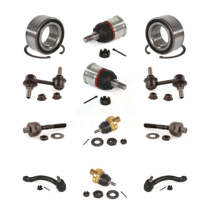 Kit de biellette de direction intérieure et extérieure, roulement avant, joint à rotule supérieur et inférieur, pour Acura T