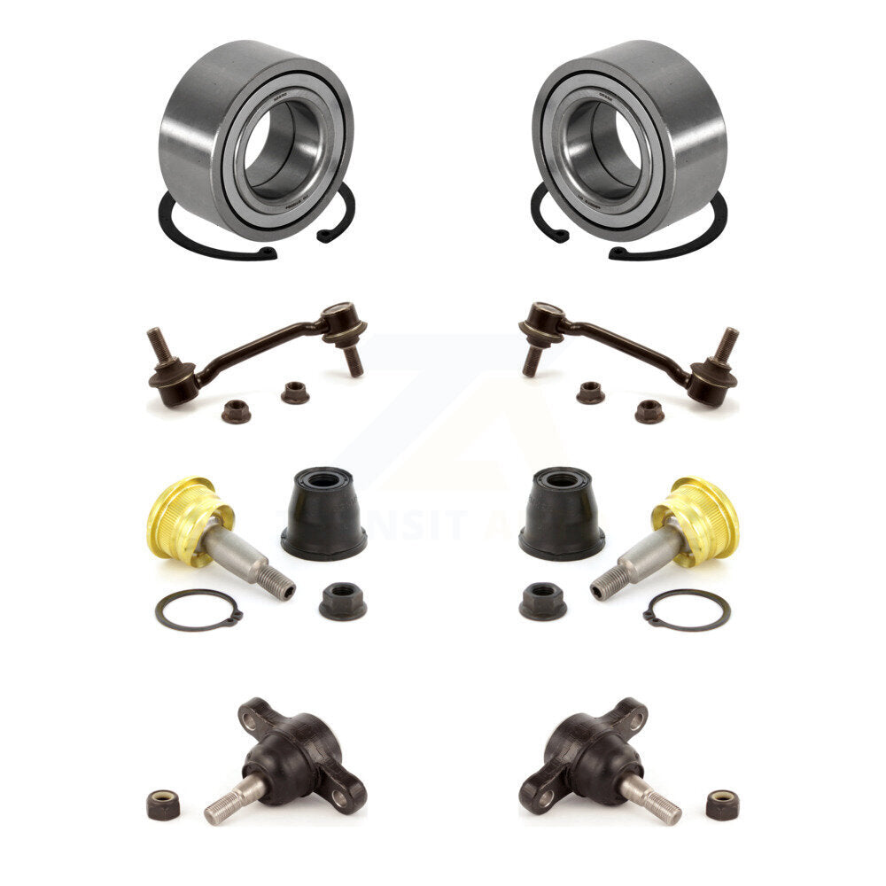 Kit de liaison de rotule supérieure et inférieure de roulement de roue avant, pour Hyundai Azera Kia Amant